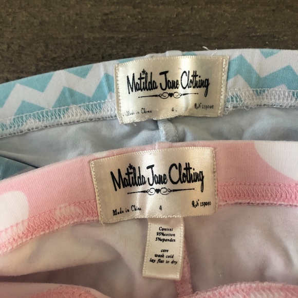 Bundle of Two Matilda Jane Pants -F9 - Picture 2 of 6